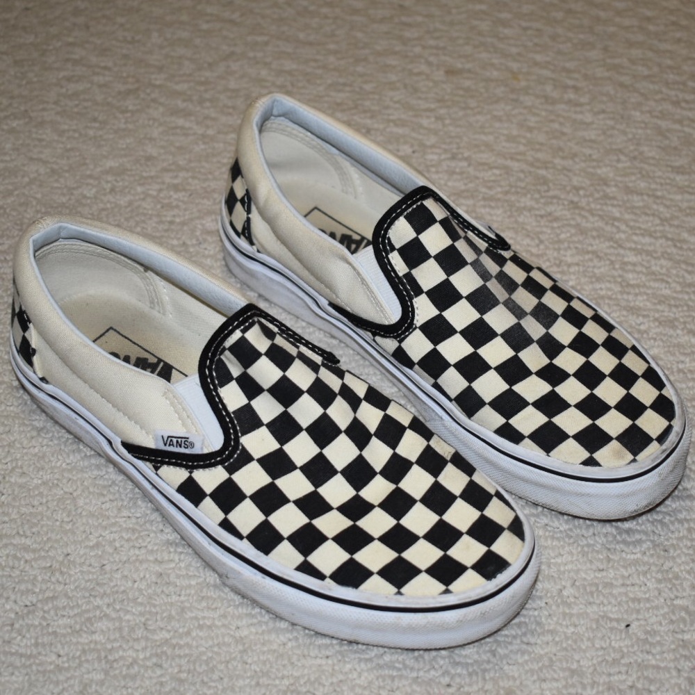 Checkered Vans